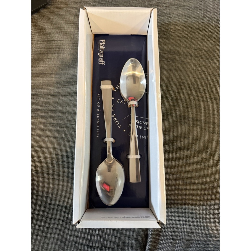 New in box Pfaltzgraff Teaspoons set Of 8